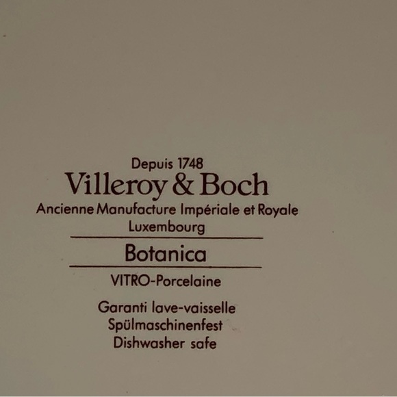 Villeroy & Bach Violet Botanical Serving Platter - Picture 6 of 6